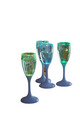 Champagneglas LED 4-pack Stemning